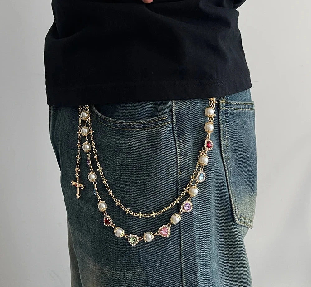 Pearl pant Chain