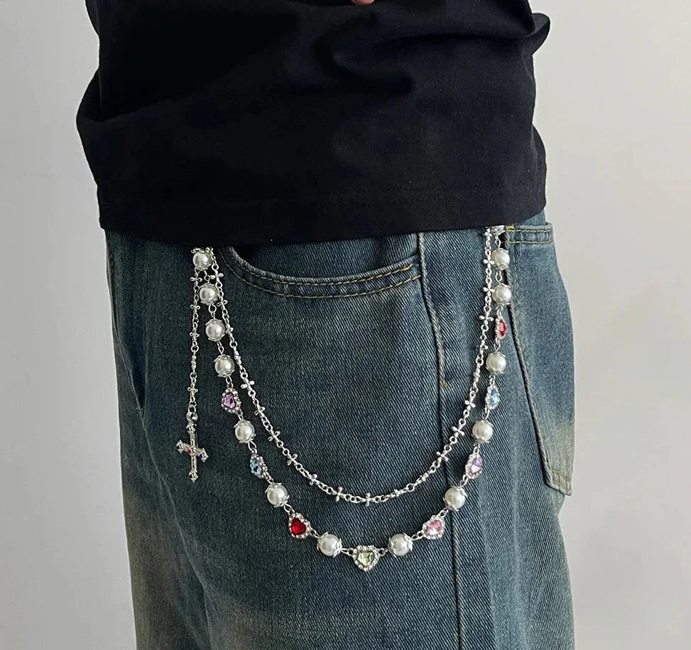 Pearl pant Chain